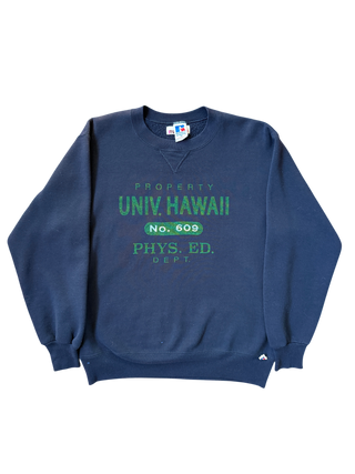 Dark Navy University Of Hawaii Size Small