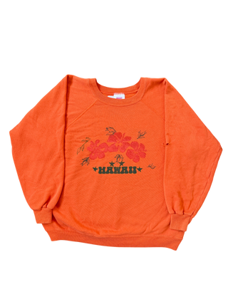 Burnt Orange Handstamp Size Small
