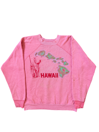 Pink Island Chain Size Small