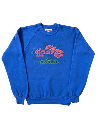 Electric Blue Handstamp Size Small