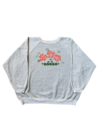 Heather Grey Handstamp Size Large