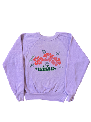 Lilac Pink Handstamp Size Small