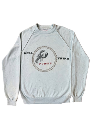 P-Town Ice Blue with Navy Speckled Size Small