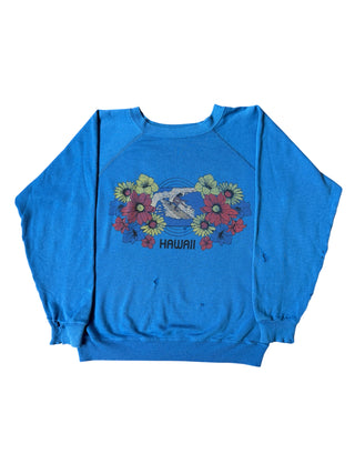 Floral Gardens Electric Blue Size Small
