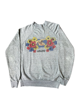 Floral Gardens Heather Grey Size Small