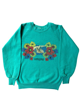 Floral Gardens Emerald Green Size Small