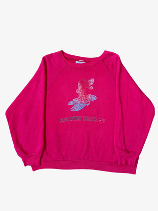 Rockaway Beach Dark Pink Size Large