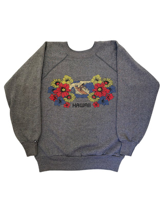 Floral Gardens Heather Brown Size Small